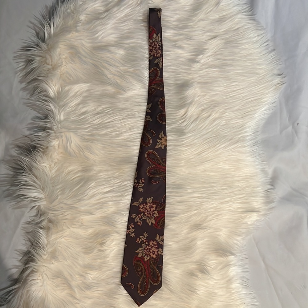 Paisley Imported silk tie